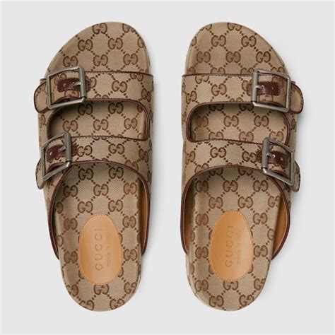 gucci slides 2021|Gucci ebony slide sandals.